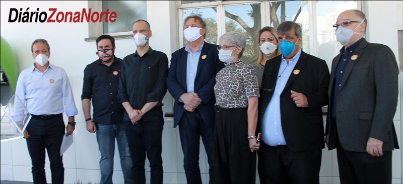 Edson Aparecido, André Soares, Bruno Covas, Eduardo Storopoli, Magali Vicente Proença, Carolina Regueiro Ungaretti, Dr Nacime Salomão e Dr Luiz Fernando Paes Leme.
