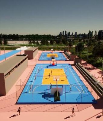 Parque Campo de Marte ganha novo projeto com piscina de ondas, skate park, centro de tenis, escalada, BMX e Museu do Surfe parque campo marte zona norte projeto