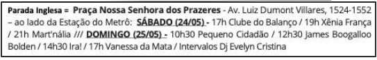 Virada Cultural Comida