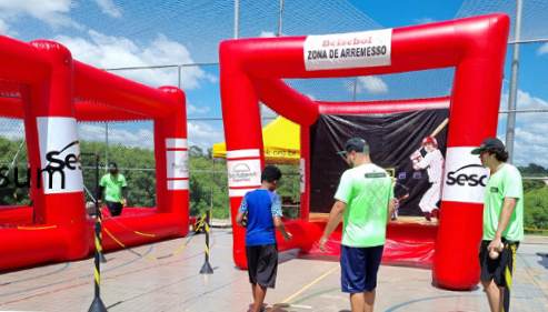 Beisebol férias Sesc Santana