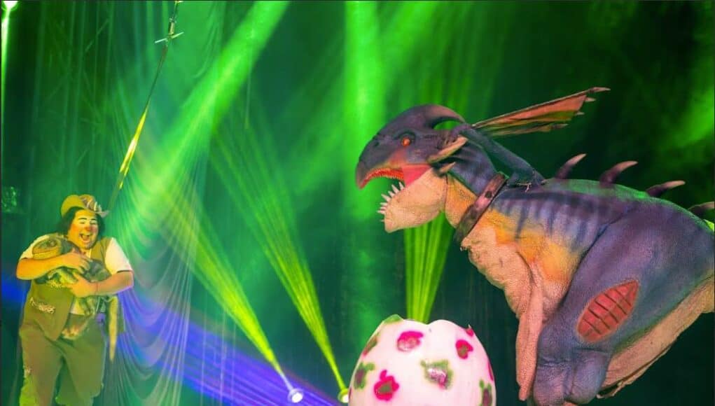 Mundo Circo Dinossauros Simbad