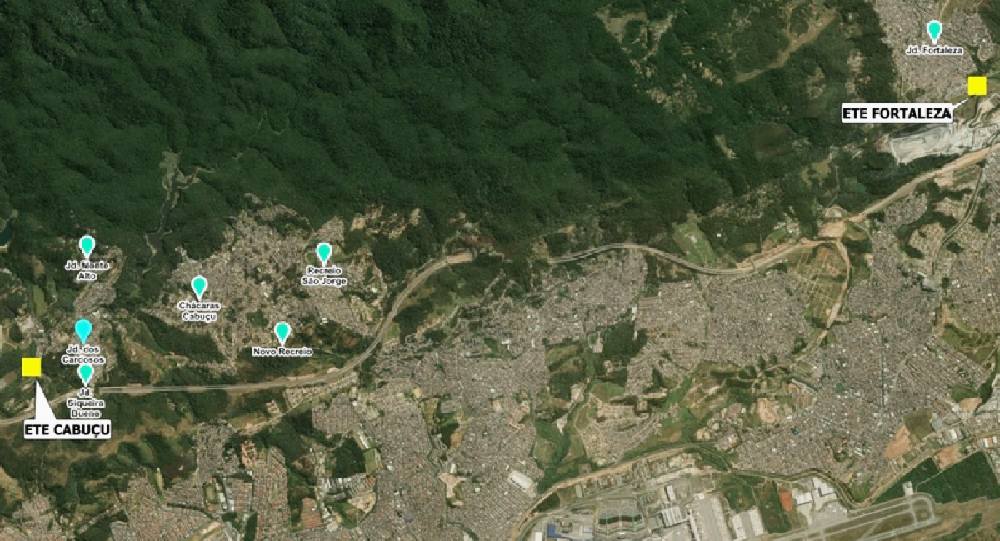 Sabesp Saneamento Guarulhos Esgoto