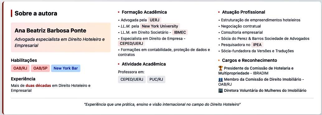 Direito Hoteleiro livro hospedagem