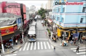 Mudanças em linhas de ônibus em Santana marcam início de obras do futuro calçadão da Rua Leite de Morais mudanças Linhas ônibus Santana