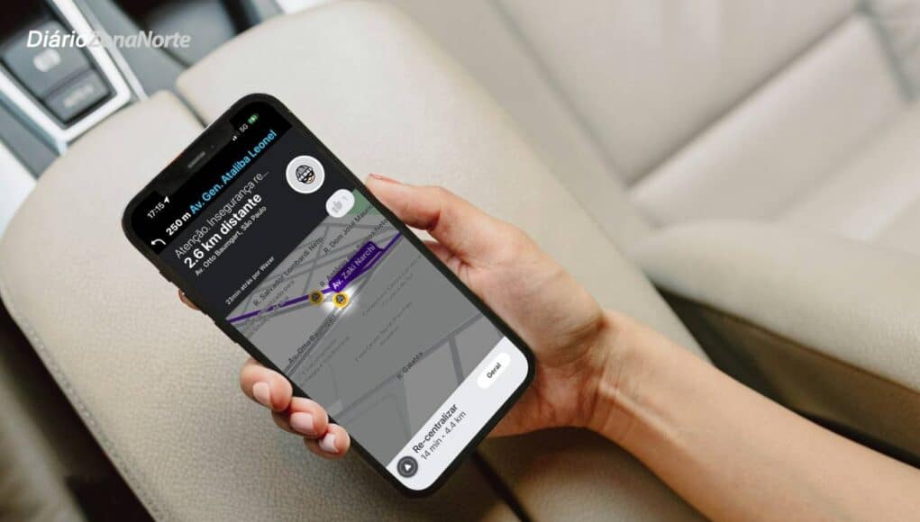 alerta ladrão Waze Zona Norte
