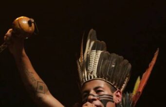 Sesc Santana recebe grupo de rap, Oz Guarani em atividade do projeto “Minha língua nasce quando eu falo e canto” Sesc Santana Oz guarani