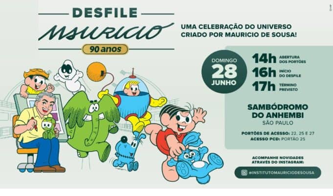 Sambódromo Anhembi Maurício Sousa