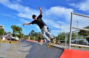 Centro de Esportes Radicais oferece rapel, tirolesa, escalada e arvorismo gratuitos até 5 de agosto Centro Esportes Radicais