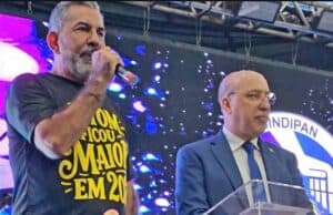 Tom Maior anuncia enredo sobre o pão para o Carnaval 2027 durante Jantar do Panificador Tom Maior Jantar Panificador