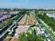 De parar o trânsito: 250 novos ônibus elétricos da Prefeitura são apresentados na Praça Heróis da FEB em Santana ônibus elétricos prefeitura