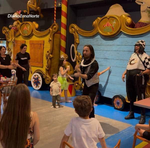 Circo Pizza Dia Criança