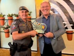 Jaime Basso é homenageado pela Associação dos Amigos da Polícia Militar do ABC (SP) Jaime Basso Homenageado