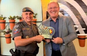 Jaime Basso é homenageado pela Associação dos Amigos da Polícia Militar do ABC (SP) Jaime Basso Homenageado